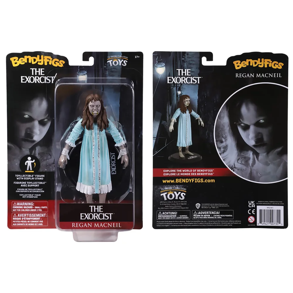 Noble Collection The Exorcist Regan MacNeil BendyFig 7 Inch Action Figure Bild 1