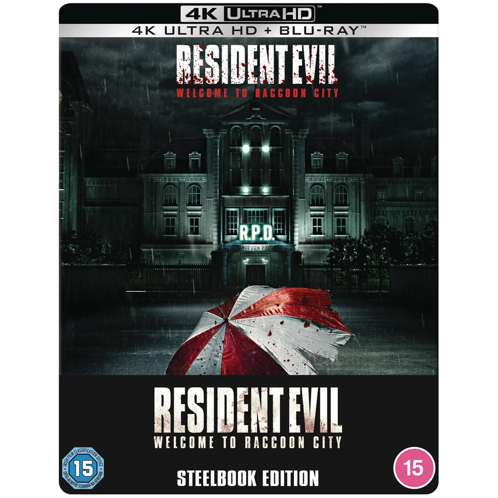 Resident Evil: Welcome to Raccoon City - Zavvi Exclusive 4K Ultra HD Steelbook (Includes Blu-ray) Bild 1