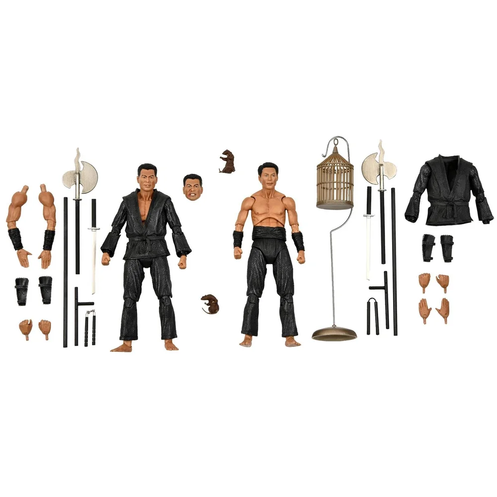 NECA Teenage Mutant Ninja Turtles Shadow Warriors 7 Inch Scale Action Figures 2 Pack Bild 1