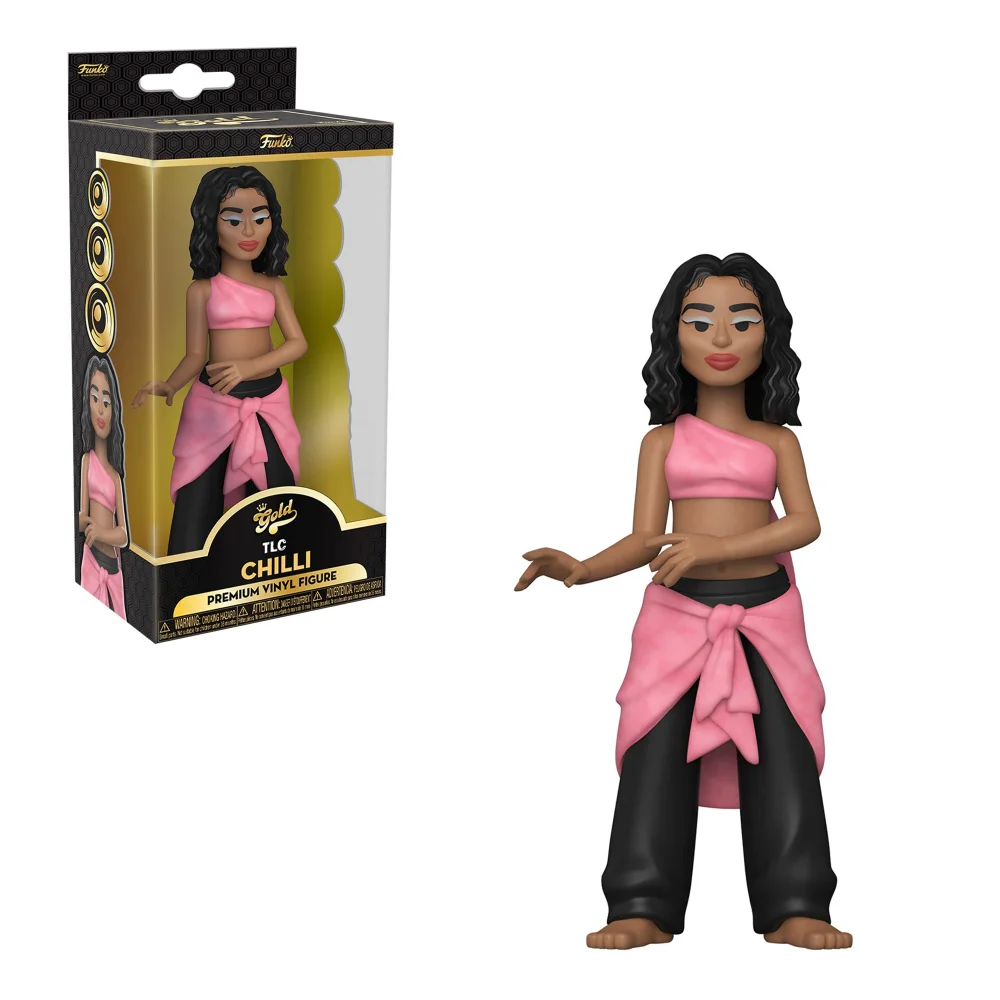 TLC Chilli 5-inch Funko Pop! Vinyl Gold Bild 1