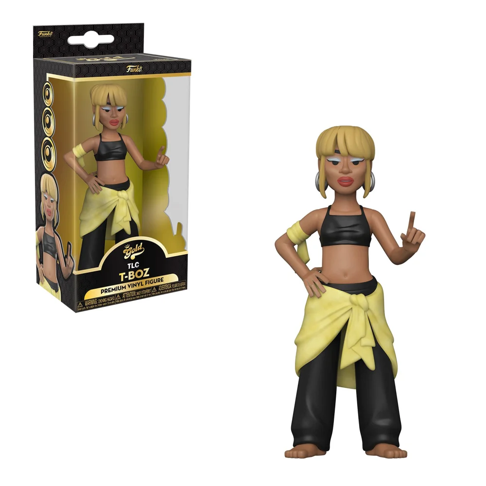 TLC T-Boz 5-inch Funko Pop! Vinyl Gold Bild 1