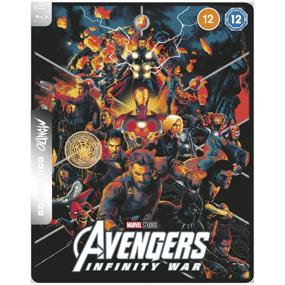 Marvel Studios' Avengers Infinity War - Mondo #54 Zavvi Exclusive 4K Ultra HD Steelbook (Includes Blu-ray) Bild 1