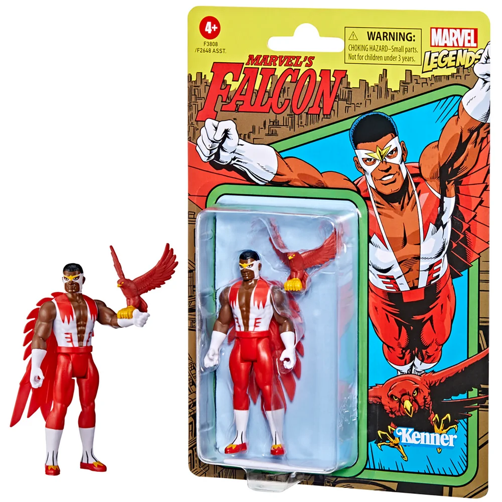 Hasbro Marvel Legends Retro 3.75 Inch Marvel’s Falcon Action Figure Bild 1