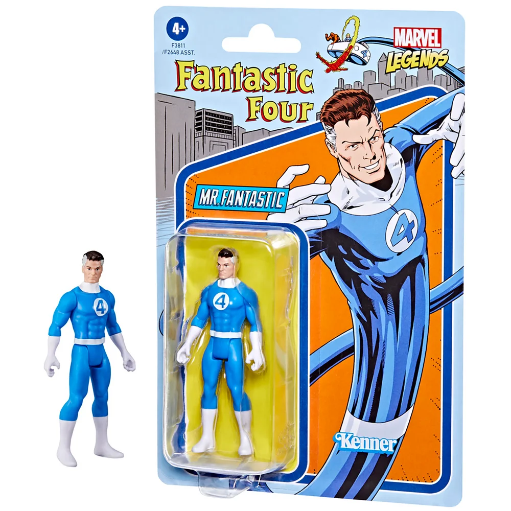 Hasbro Marvel Legends Retro 3.75 Inch Mr. Fantastic Action Figure Bild 1