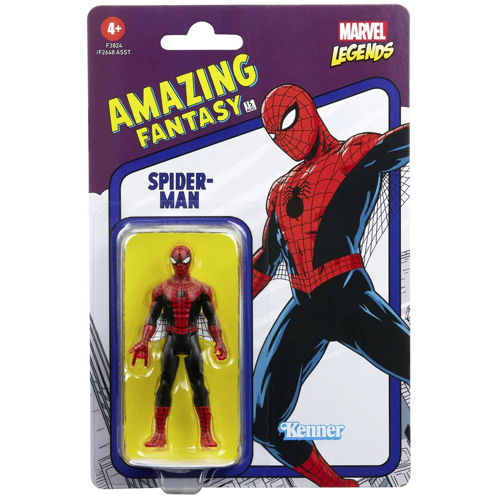 Hasbro Marvel Legends Retro 375 Amazing Fantasy Spider-Man Action Figure Bild 1