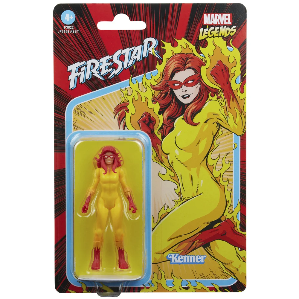 Hasbro Marvel Legends Retro 375 Marvel’s Firestar Action Figure Bild 1