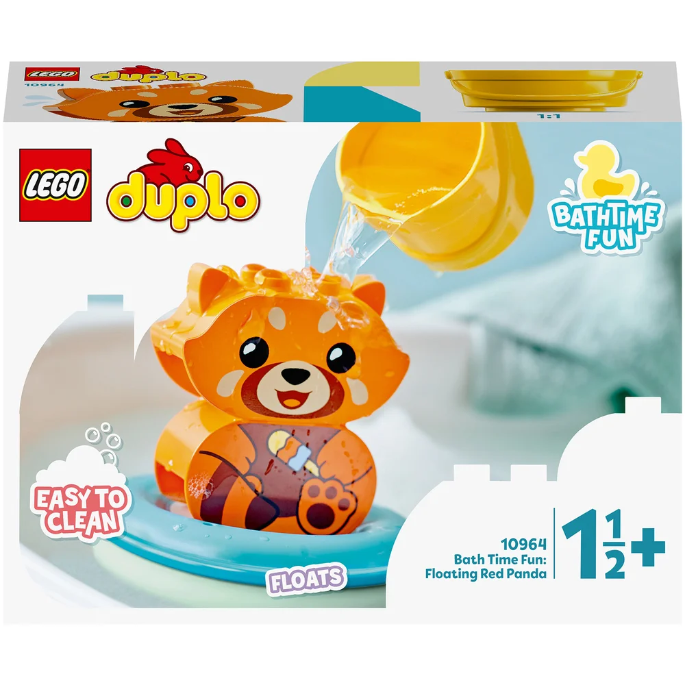 LEGO DUPLO: Bath Time Fun Floating Red Panda (10964) Bild 1