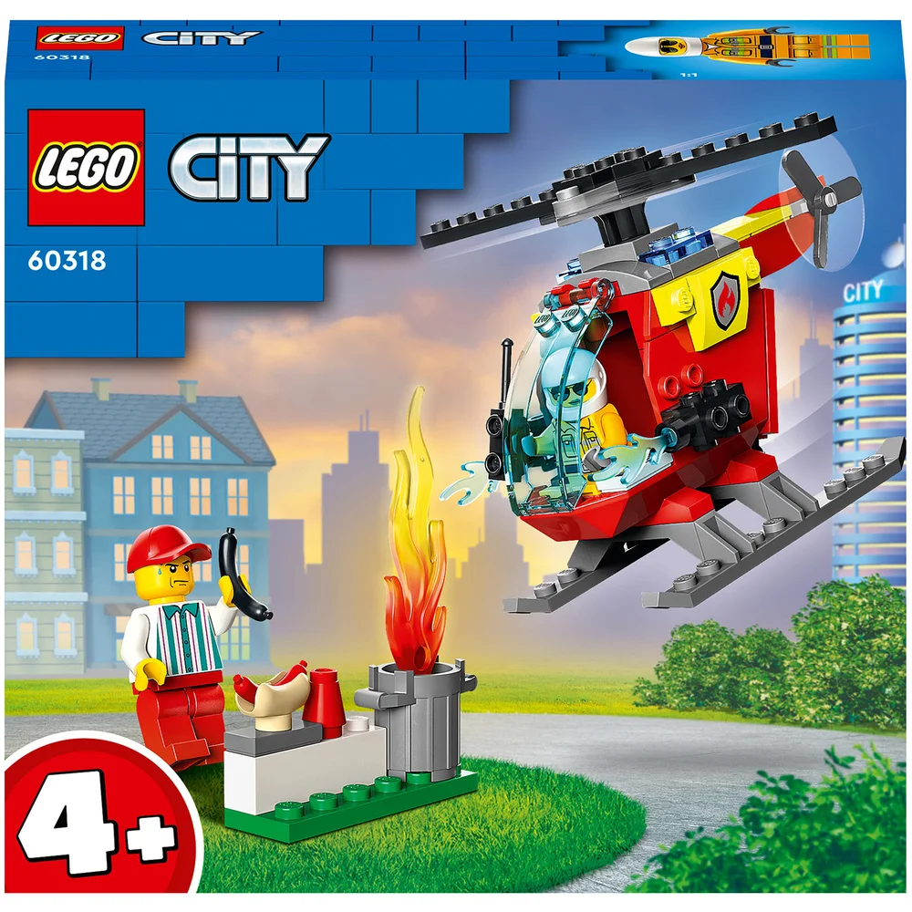 LEGO City: Fire Helicopter (60318) Bild 1