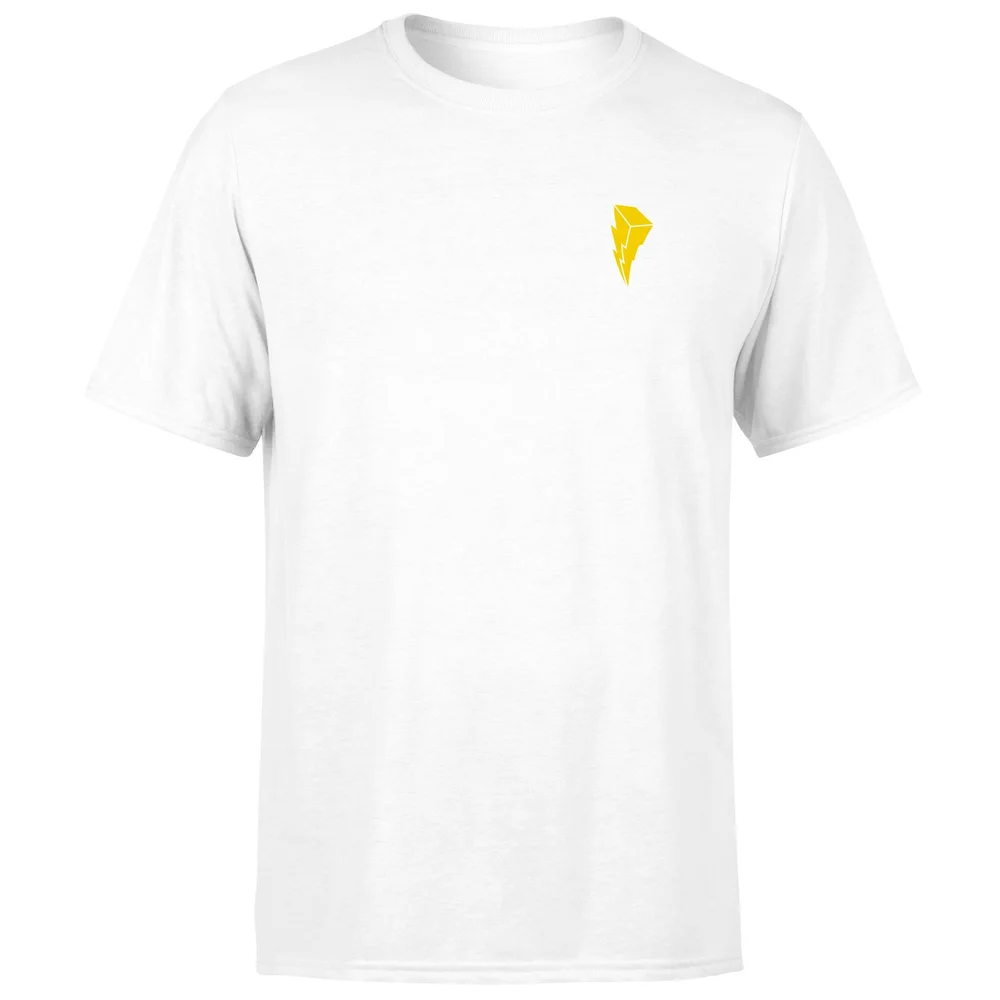 Power Rangers Disc Men's T-Shirt - White - S - Weiß Bild 1