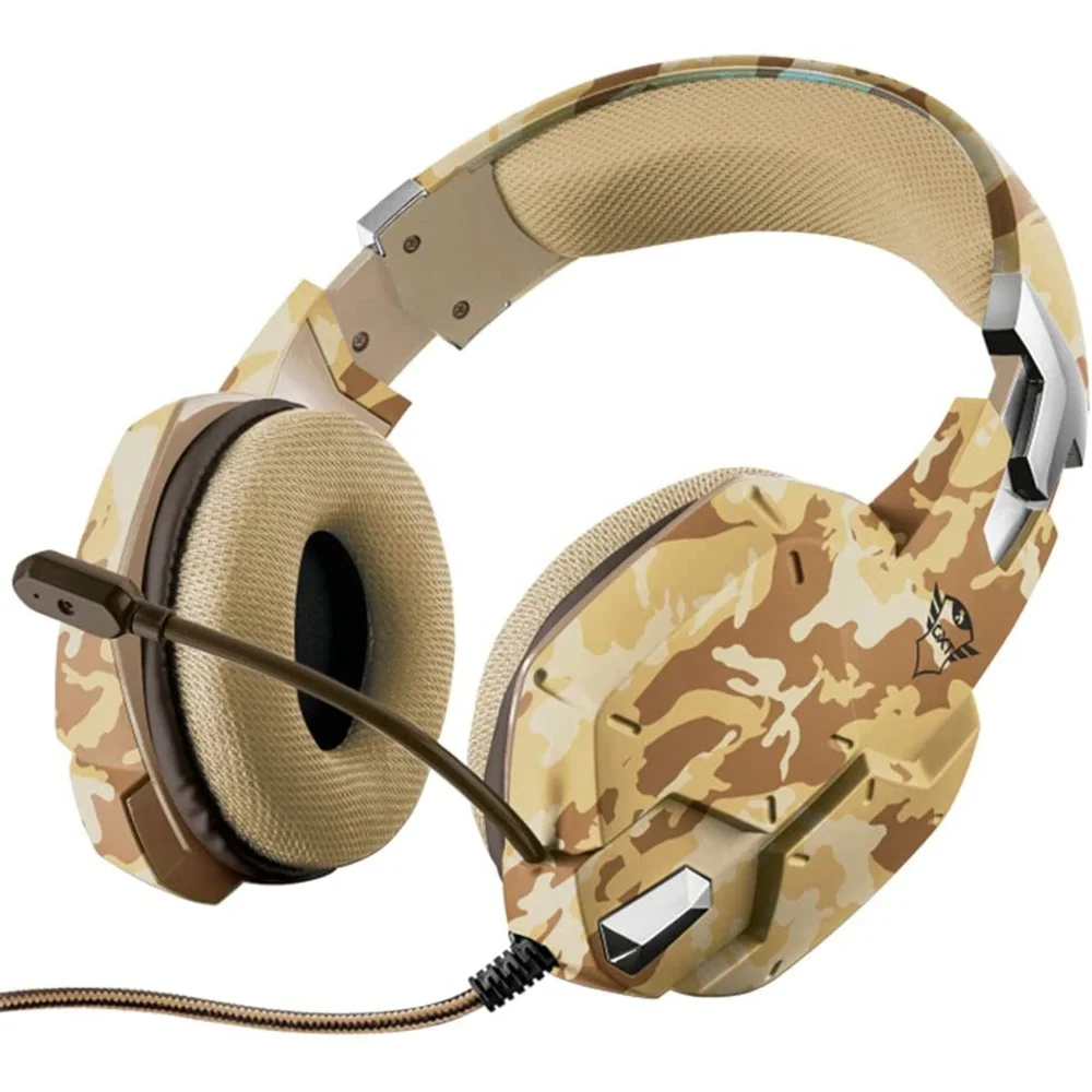 Trust GXT322D Carus Gaming Headphones - Desert Bild 1