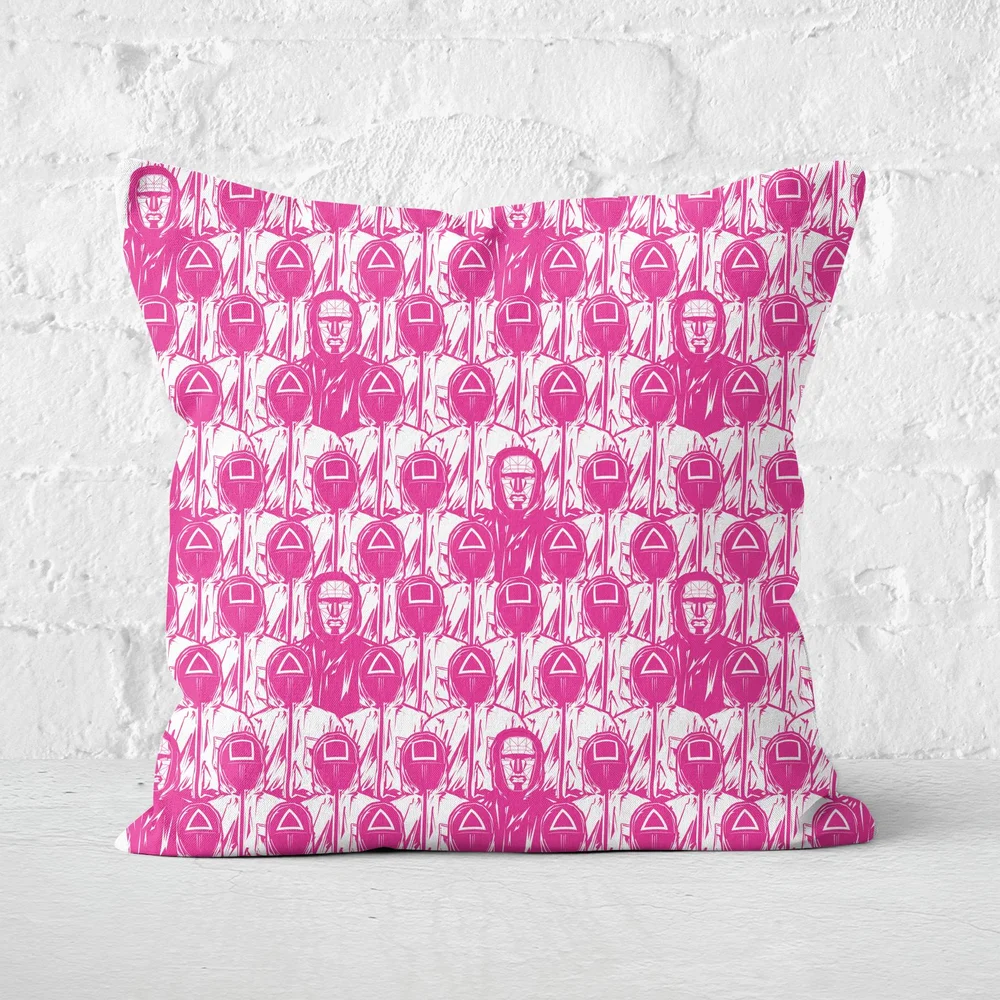 Squid Game Presenting The Games Square Cushion - 40x40cm - Soft Touch Bild 1