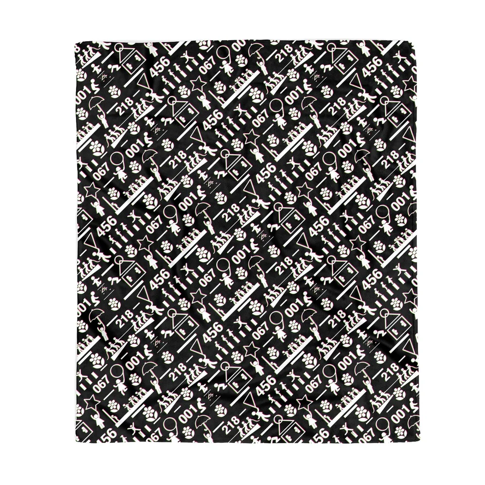 Squid Game Games Glitch Fleece Blanket - M Bild 1