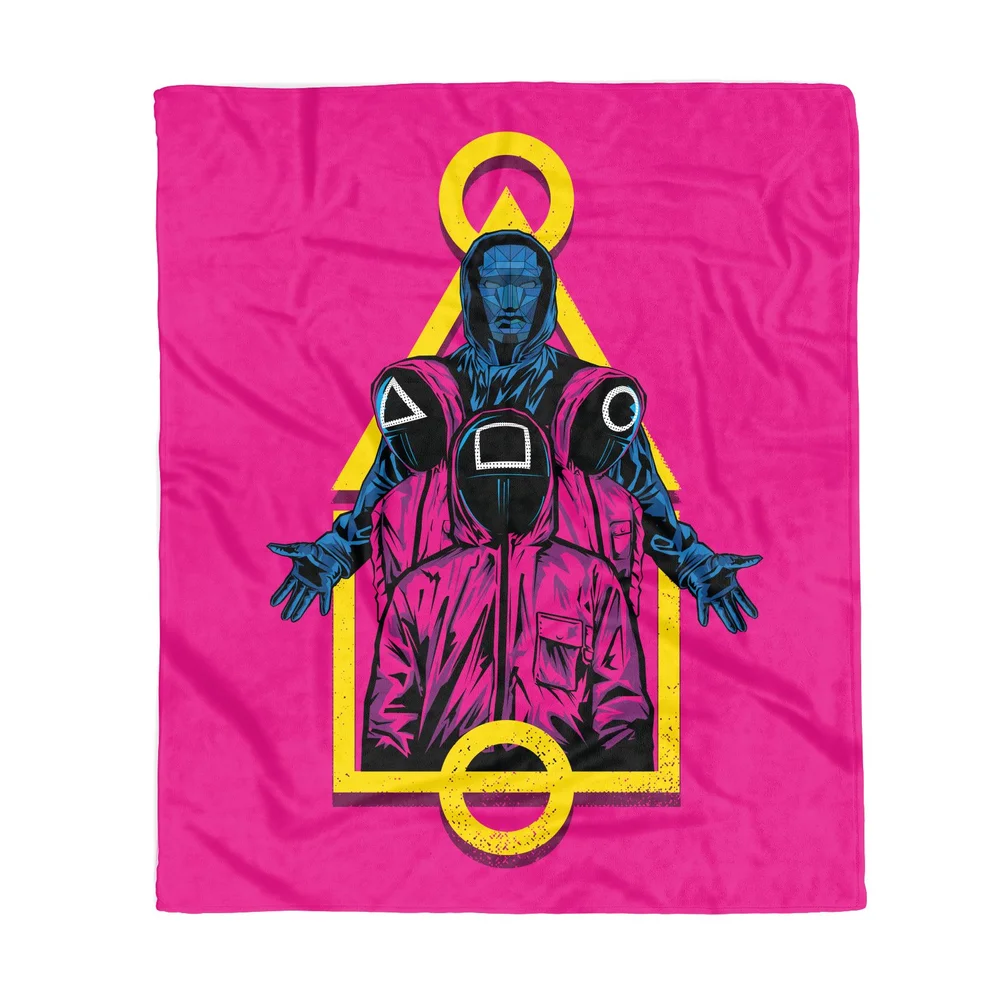 Squid Game Presenting Squid Game Fleece Blanket - M Bild 1