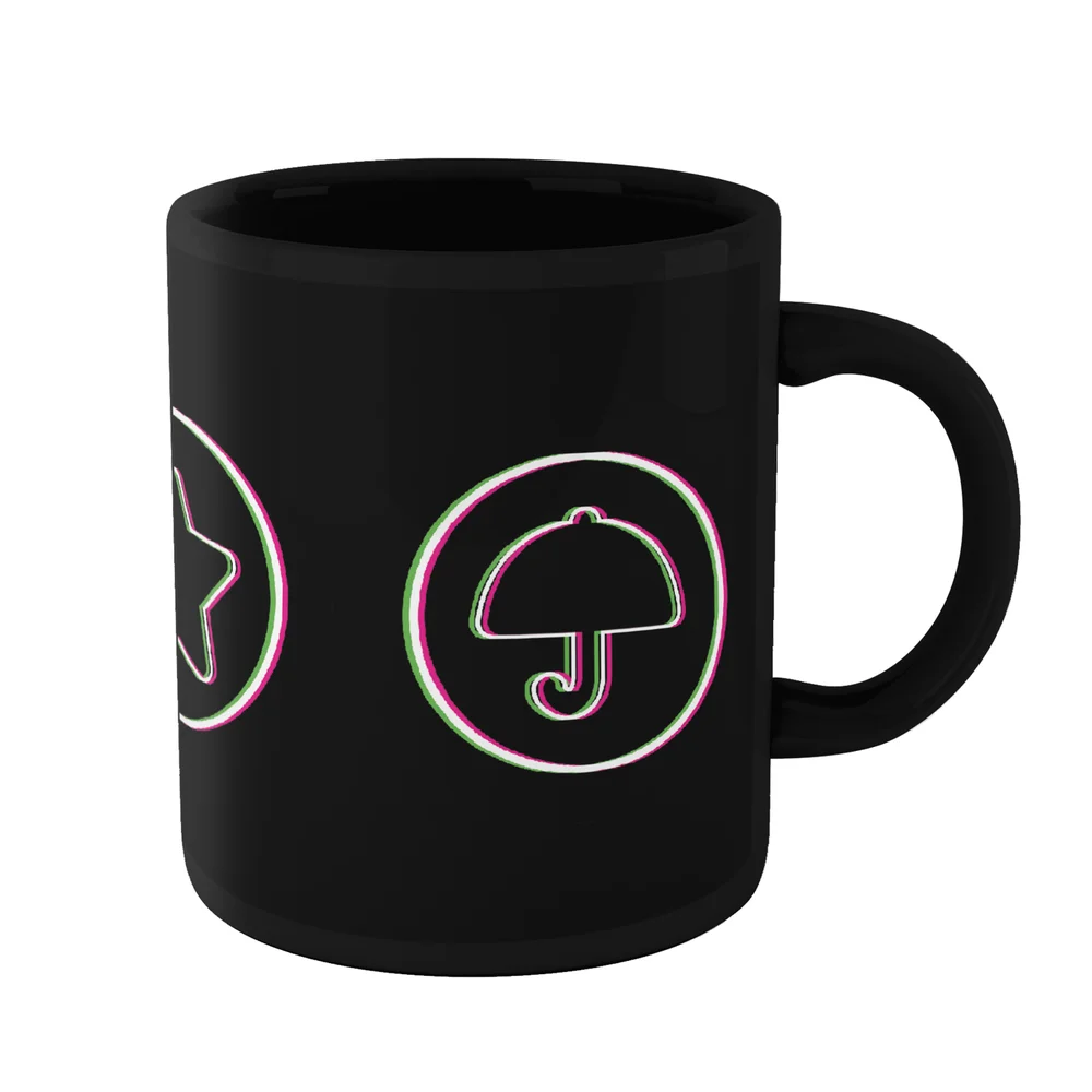 Squid Game Honeycomb Glitch Mug - Black Bild 1