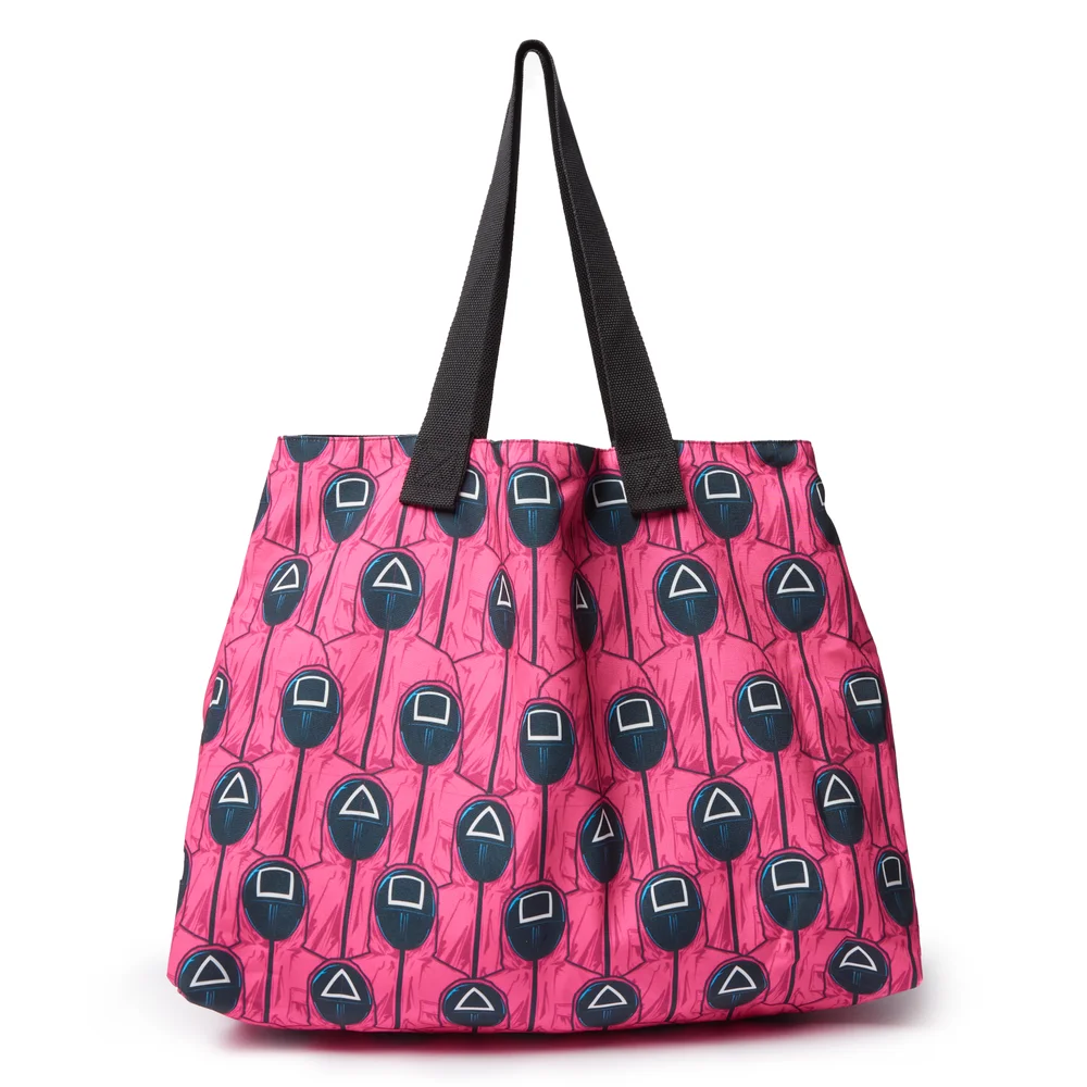 Squid Game Shape Masks Tote Bag Bild 1