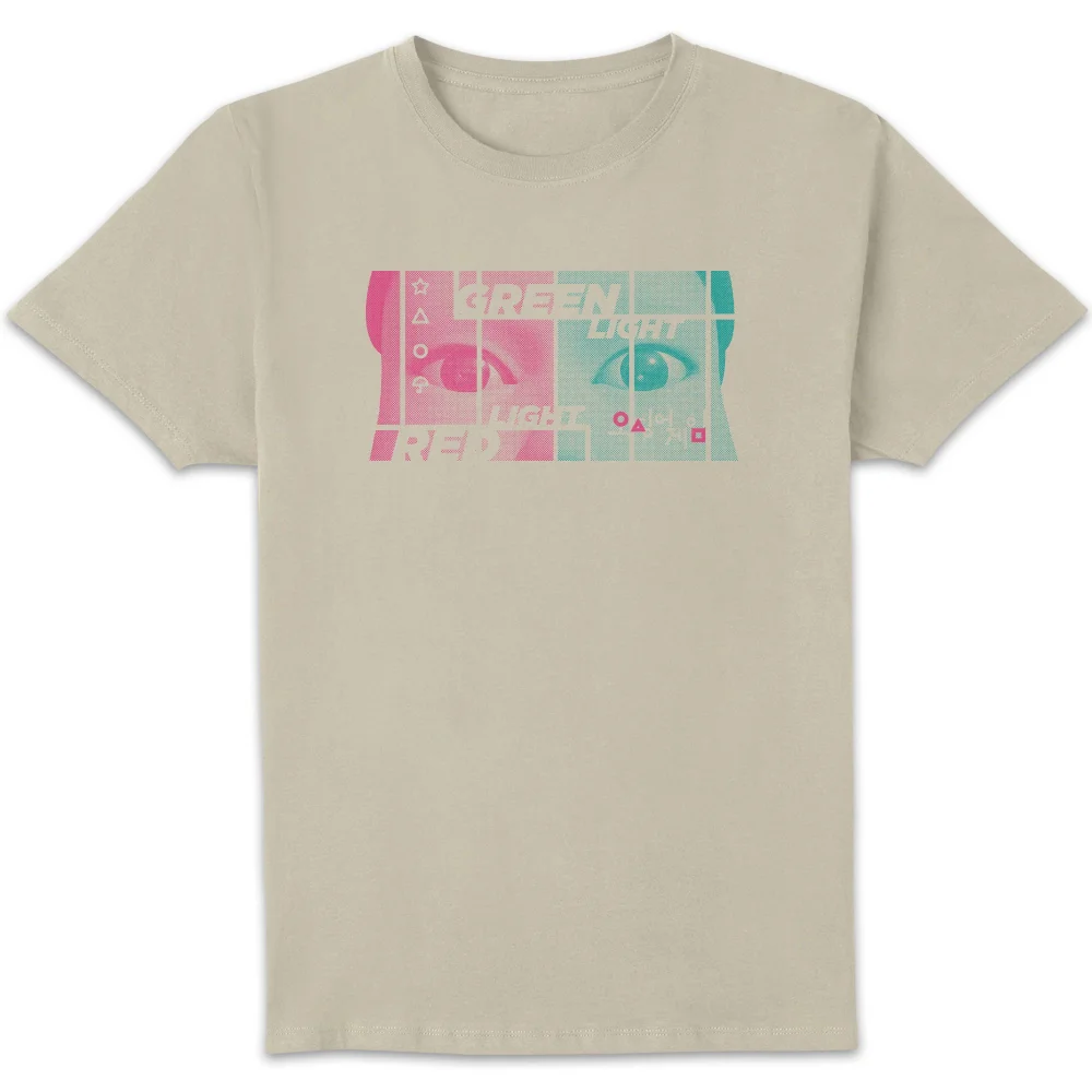 Squid Game Red Light Green Light Men's T-Shirt - Cream - L Bild 1