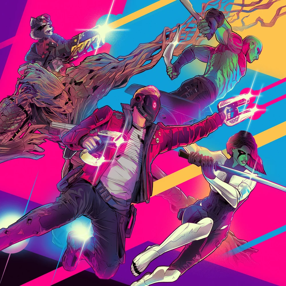 Mondo - Guardians of the Galaxy (Video Game Soundtrack) Vinyl 2LP Black Bild 1