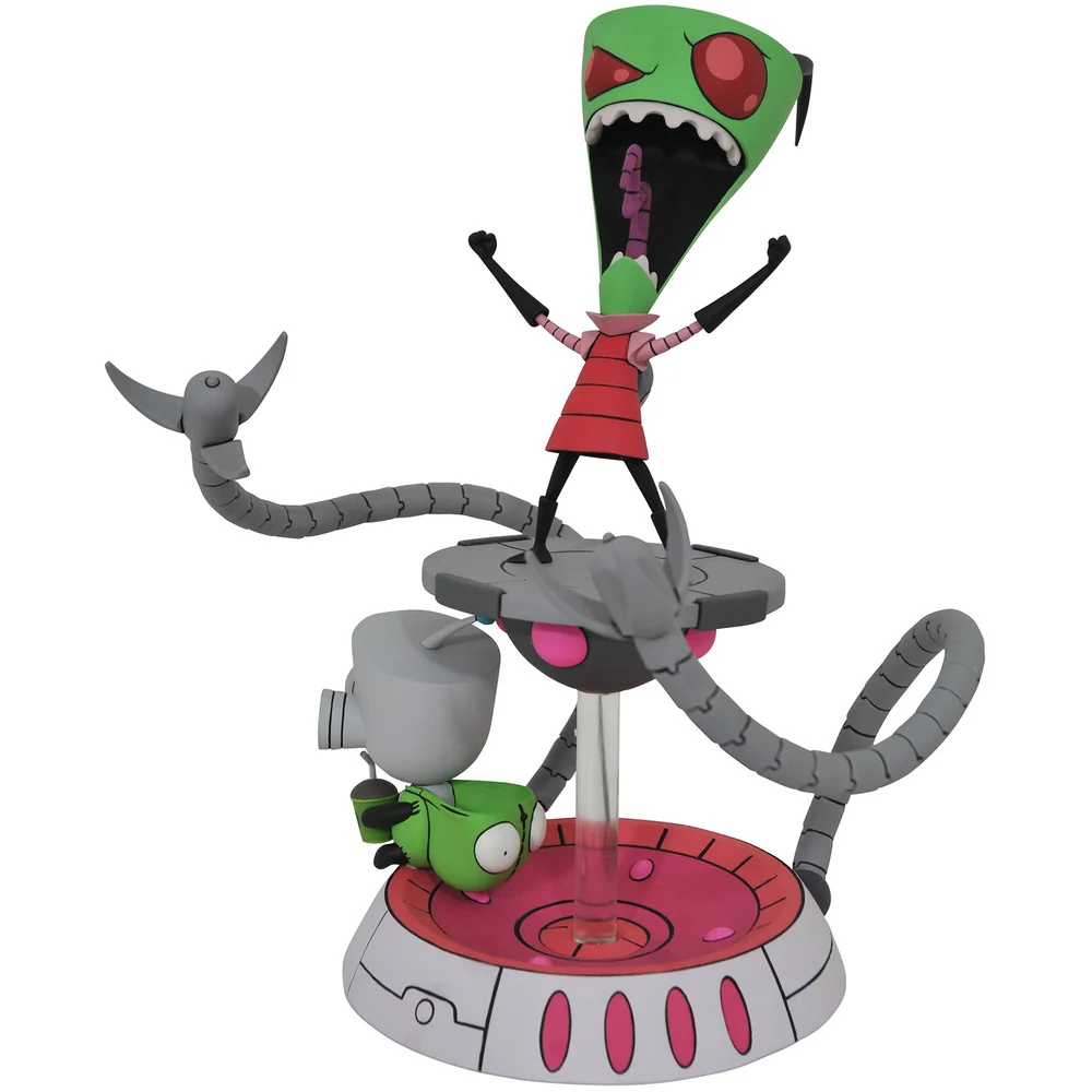 Diamond Select Invader Zim Gallery PVC Figure - Invader Zim Triumphant Bild 1