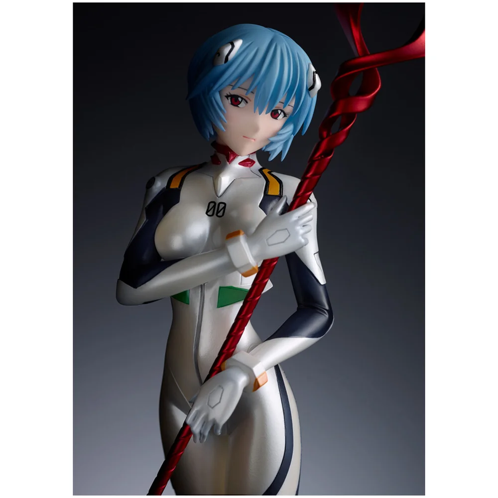Wave Evangelion 1/7 Scale Figure - Rei Ayanami (Plugsuit Style) (Pearl Version) Bild 1
