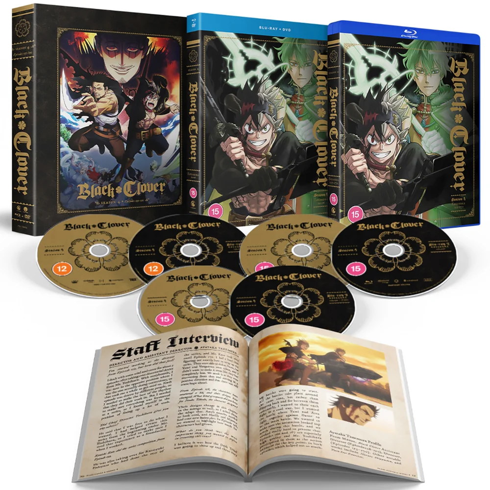Black Clover Complete Season 4/ Combo Limited Edition Bild 1