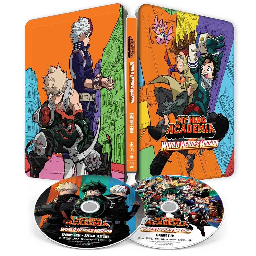 My Hero Academia: World Heroes Mission Steelbook (includes DVD) Bild 1