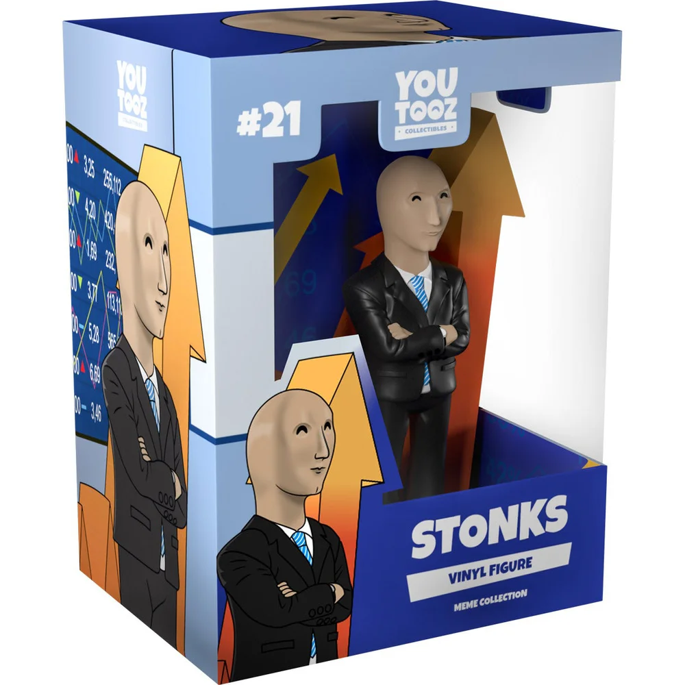 Youtooz Meme 5" Vinyl Collectible Figure - Stonks Bild 1
