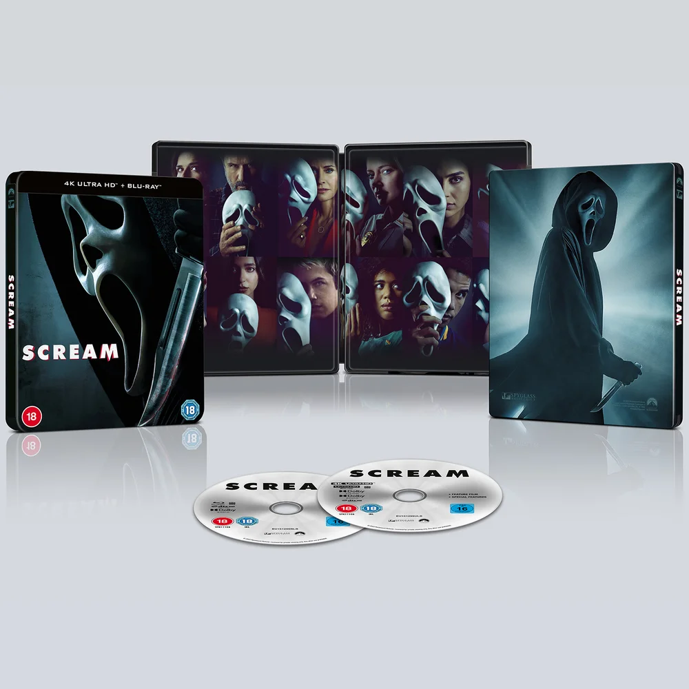 Scream (2022) - Zavvi Exclusive 4K Ultra HD Steelbook (includes Blu-ray) Bild 1