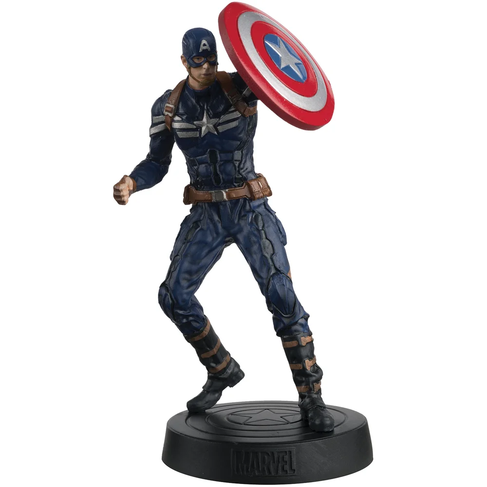 Eaglemoss Captain America Figurine with Magazine Bild 1