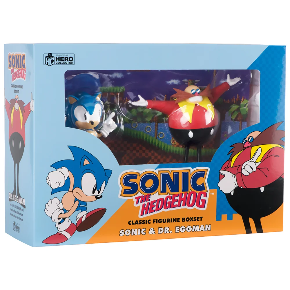 Eaglemoss Sonic & Dr Eggman Figurine Box Set Bild 1