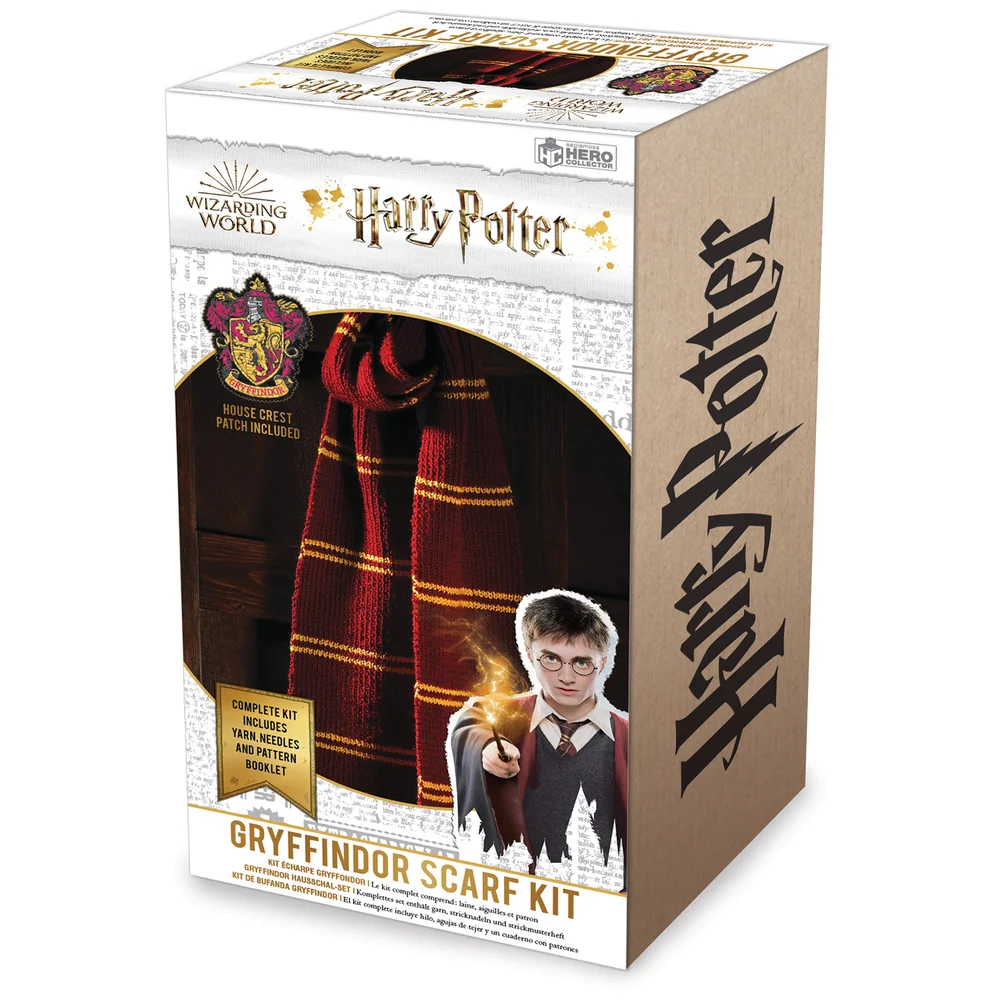 Eaglemoss Gryffindor House Scarf Knit Kit Bild 1