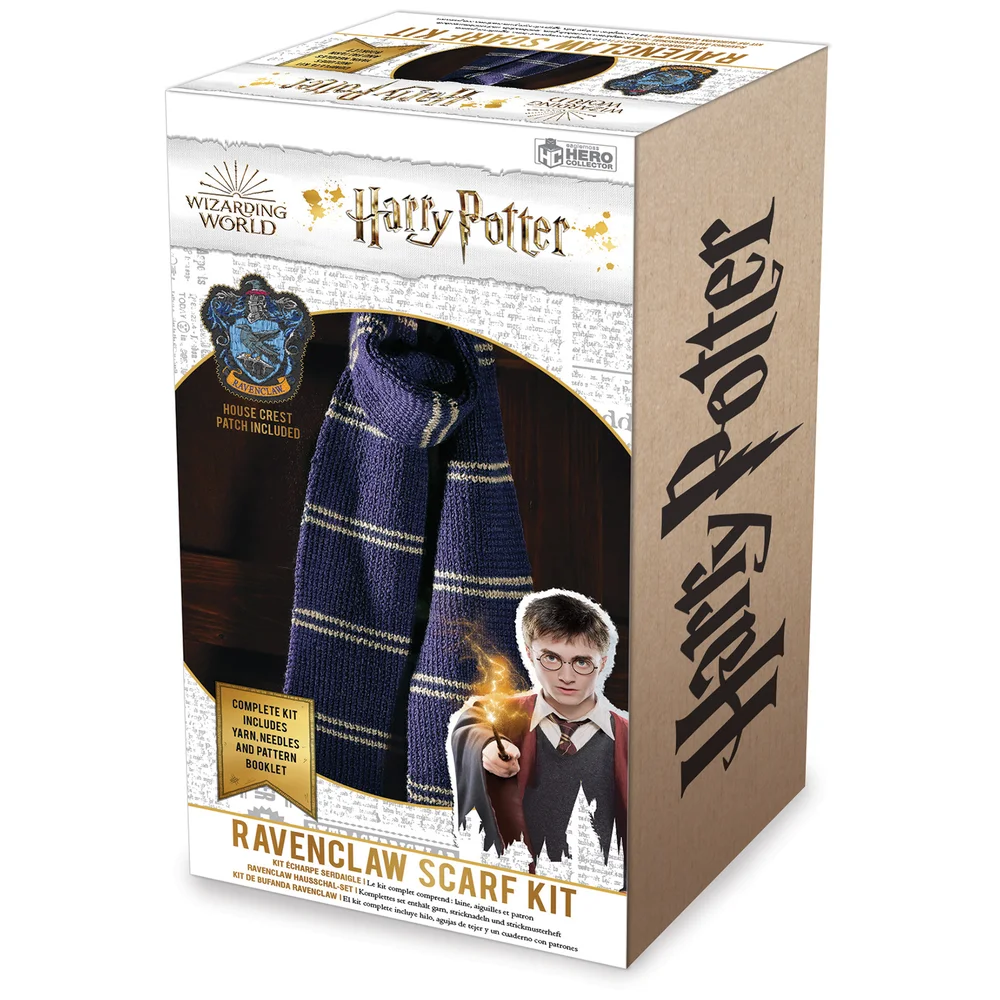Eaglemoss Ravenclaw House Scarf Knit Kit Bild 1