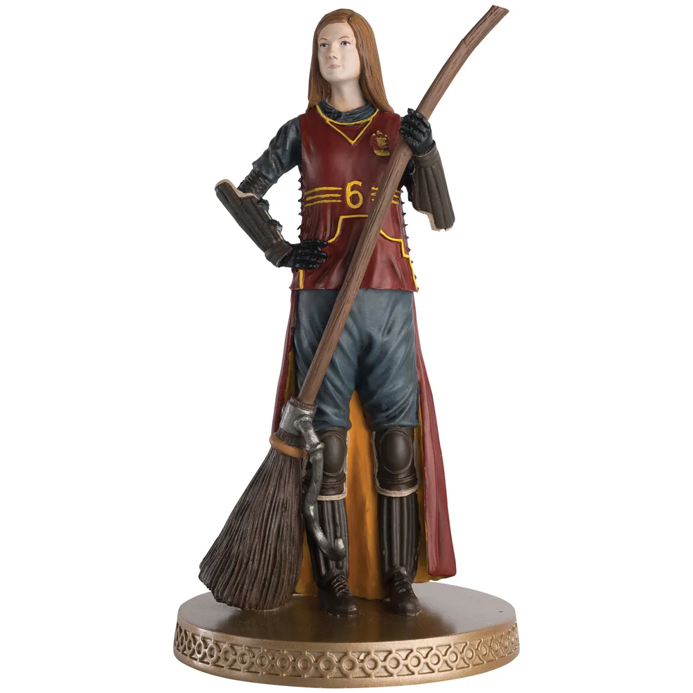 Eaglemoss Ginny Weasley (In Quidditch Robes) Figurine with Magazine Bild 1