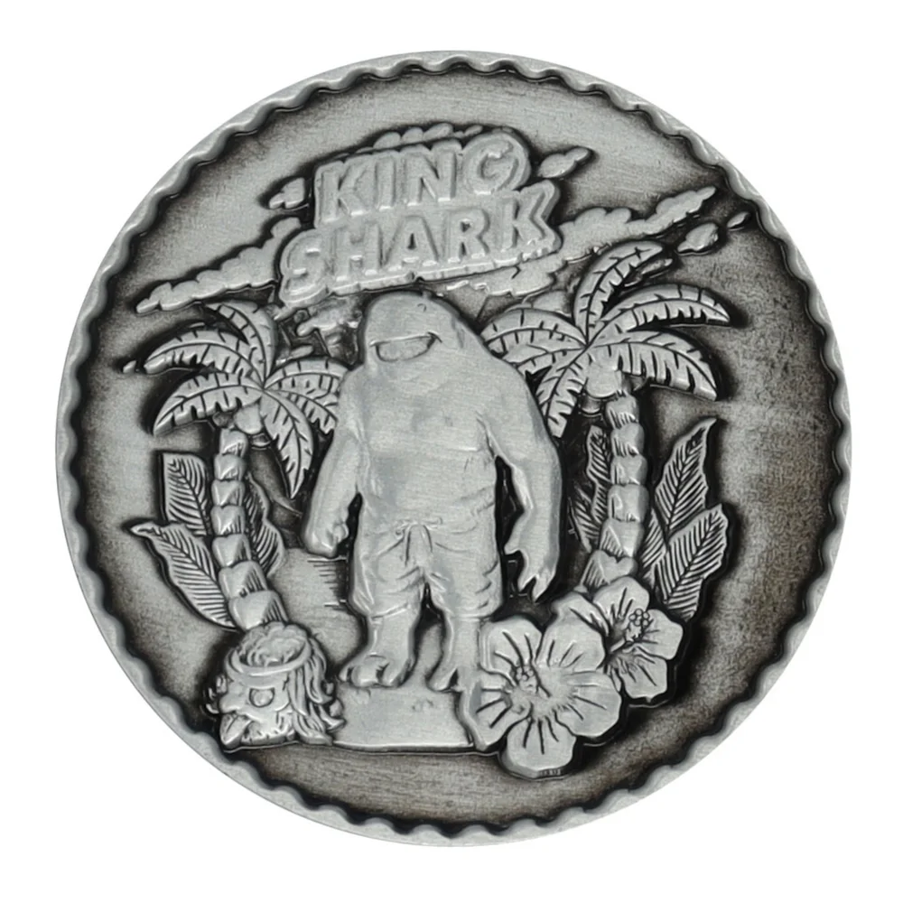 Fanattik DC Comics Suicide Squad King Shark Limited Edition Coin Bild 1