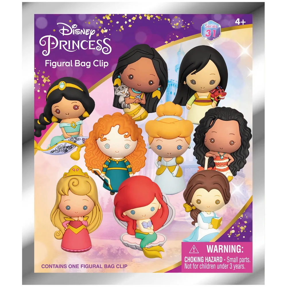 Disney Ultimate Princess 3D Foam Bag Clip Blind Bag Bild 1