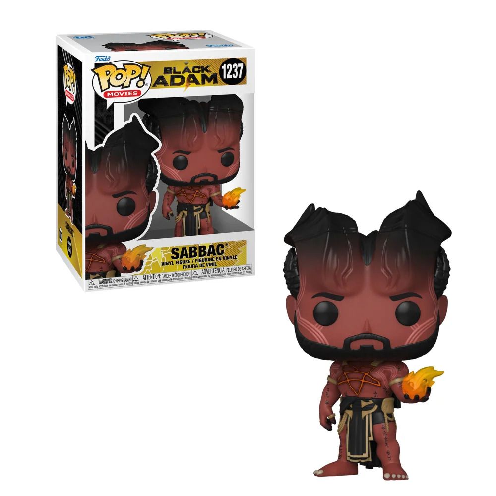 DC Comics Black Adam Sabbac Funko Pop! Vinyl Bild 1