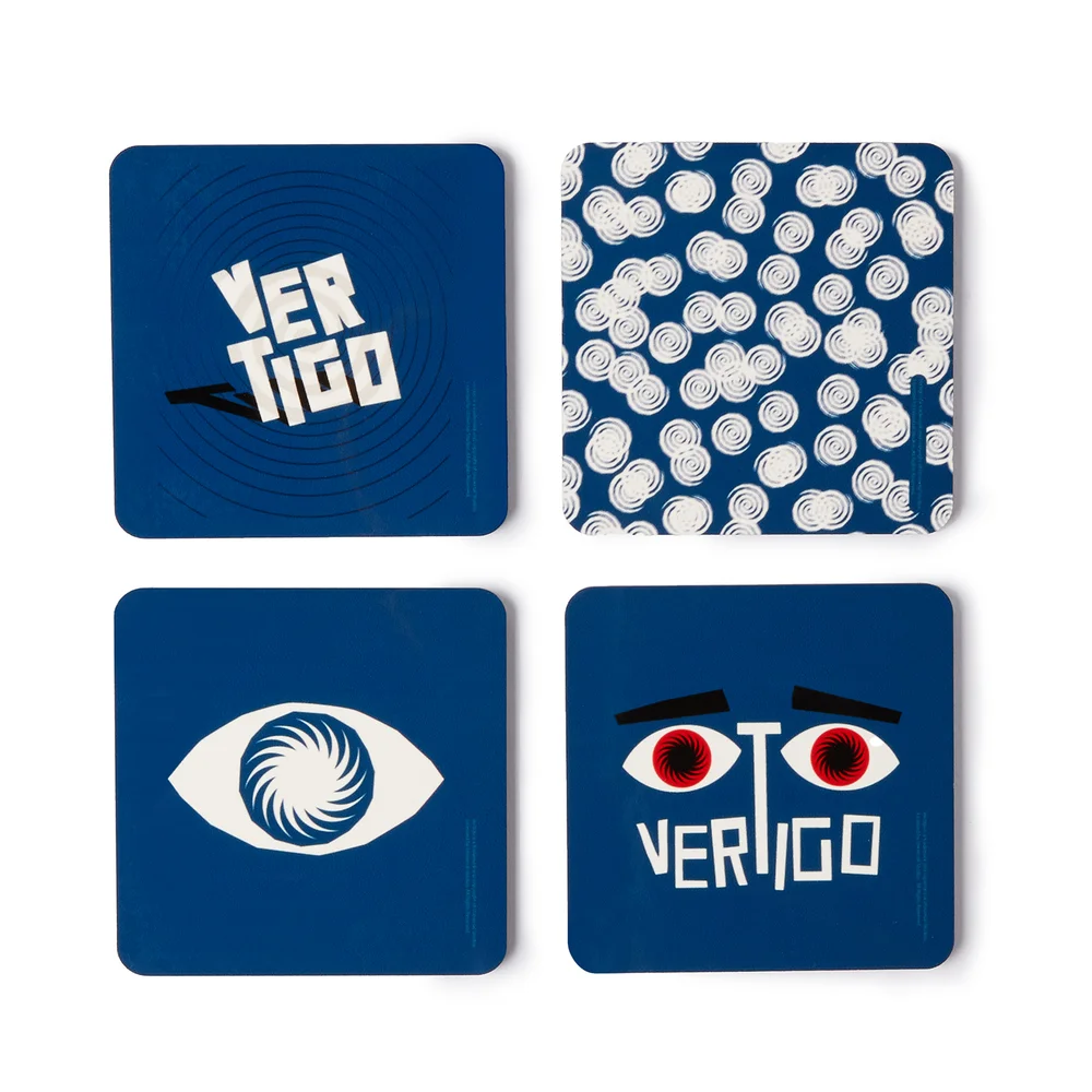 Hitchcock Vertigo Focused Coaster Set Bild 1