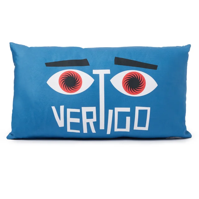 Hitchcock Vertigo Spiral Rectangular Cushion