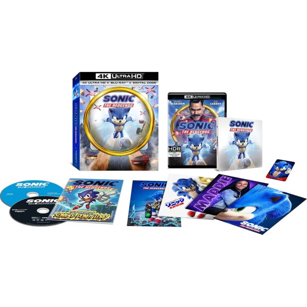 Sonic The Hedgehog: Bonus Stage Edition - 4K Ultra HD (Includes Blu-ray) (US Import) Bild 1