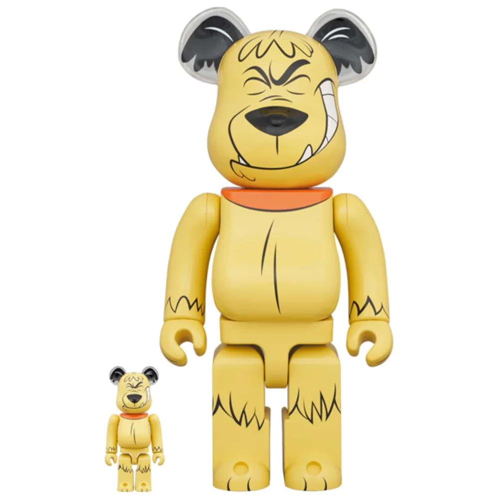 Medicom Wacky Races 100% & 400% Be@rbrick 2-Pack - Muttley Bild 1