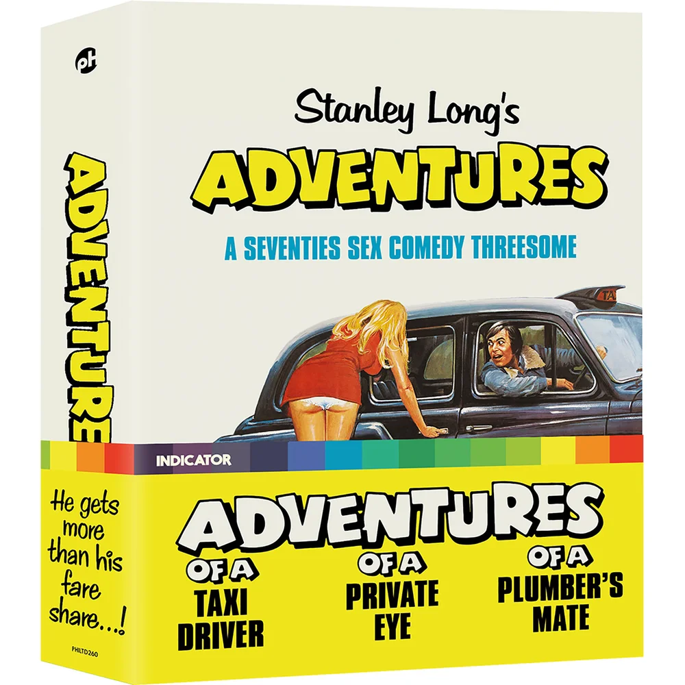 Stanley Long's Adventures: A Seventies Sex Comedy Threesome (UK Limited Edition) Bild 1