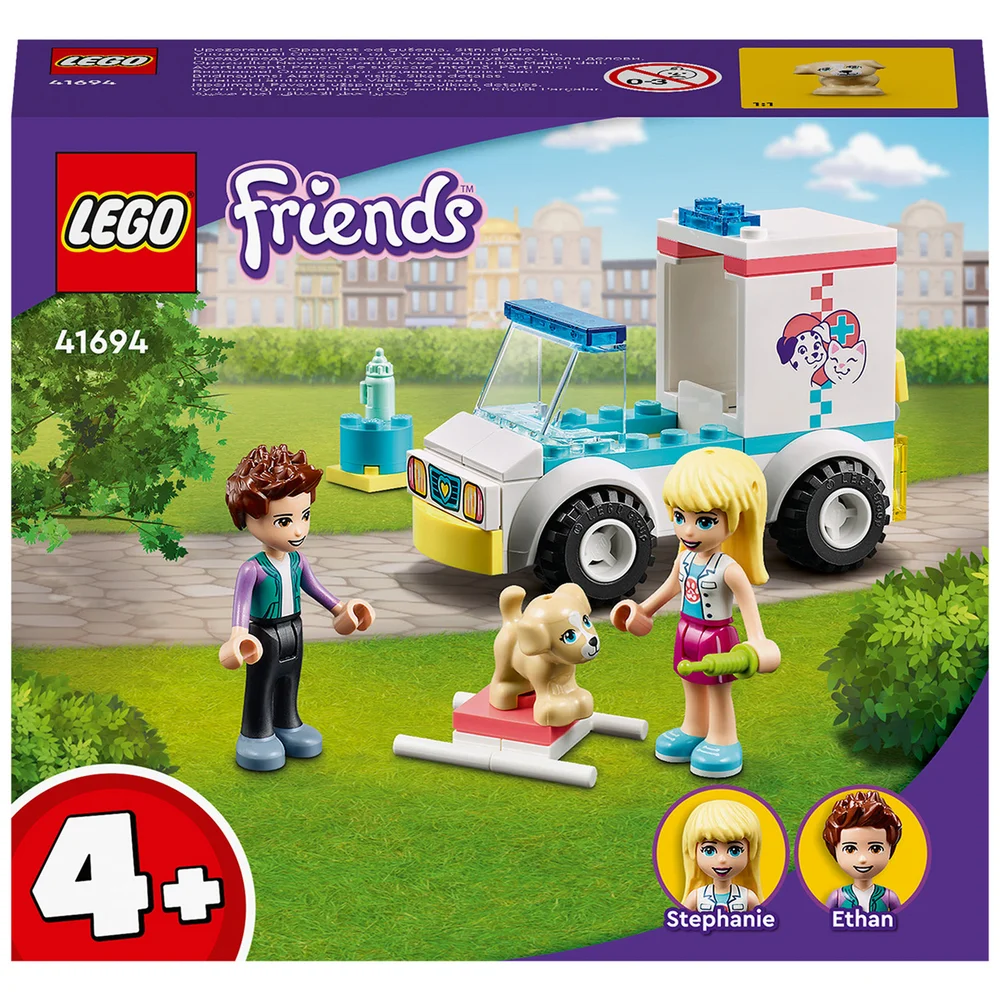 LEGO Friends: Pet Clinic Ambulance Animal Rescue Toy (41694) Bild 1