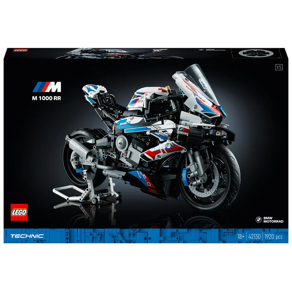LEGO Technic: BMW M 1000 RR, Motorrad Modellbausatz für Erwachsene (42130) Bild 1