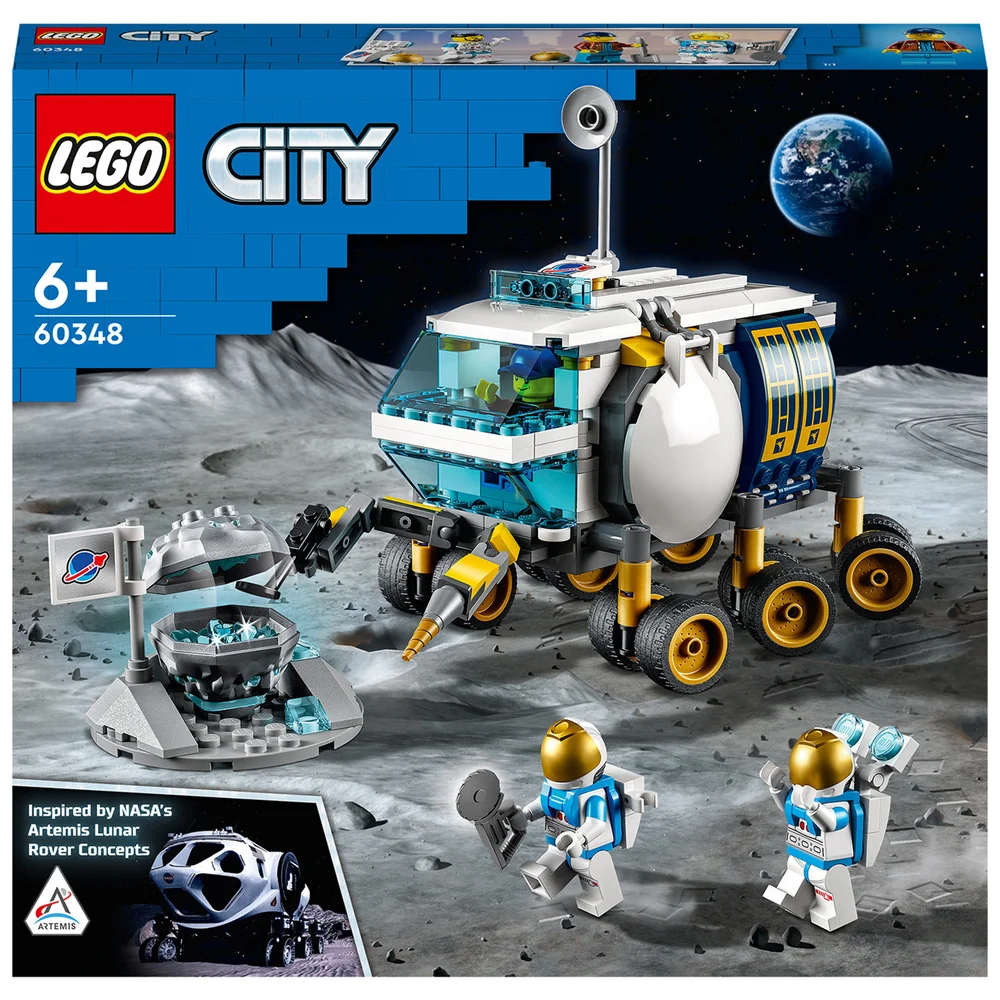 LEGO City: Lunar Roving Vehicle Space Toy Building Set (60348) Bild 1