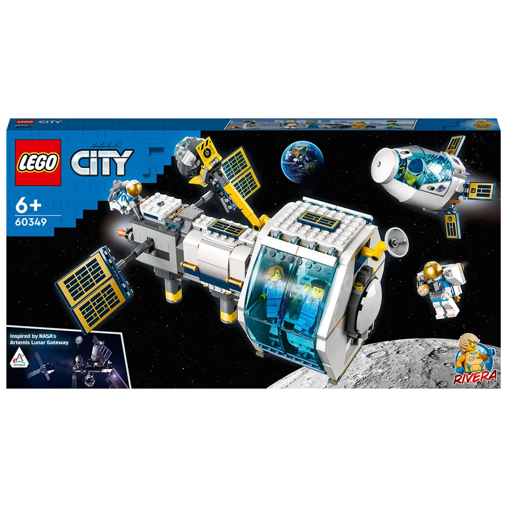 LEGO City: Mond-Raumstation, Weltraum-Spielzeug von NASA inspiriert (60349) Bild 1