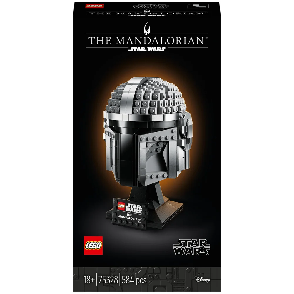 LEGO Star Wars: Mandalorianer Helm, Sammlerstück Modell für Erwachsene (75328) Bild 1