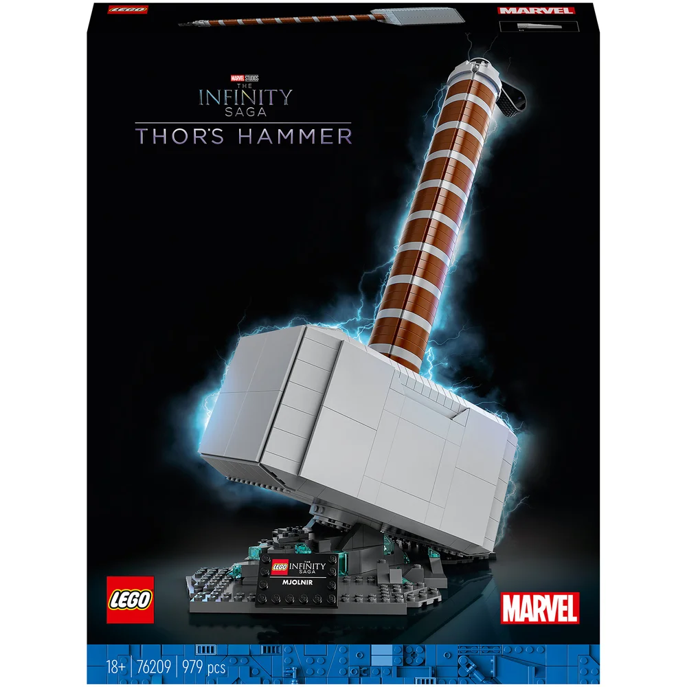 LEGO Marvel Thors Hammer, Avengers-Set für Erwachsene (76209) Bild 1