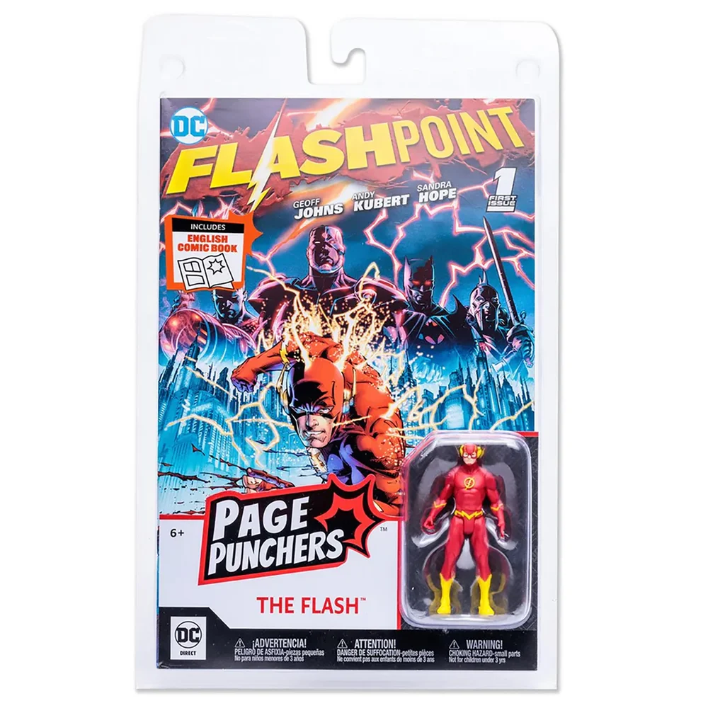DC Direct: Page Punchers - Flashpoint Comic and Flash 3 Inch Action Figure Bild 1