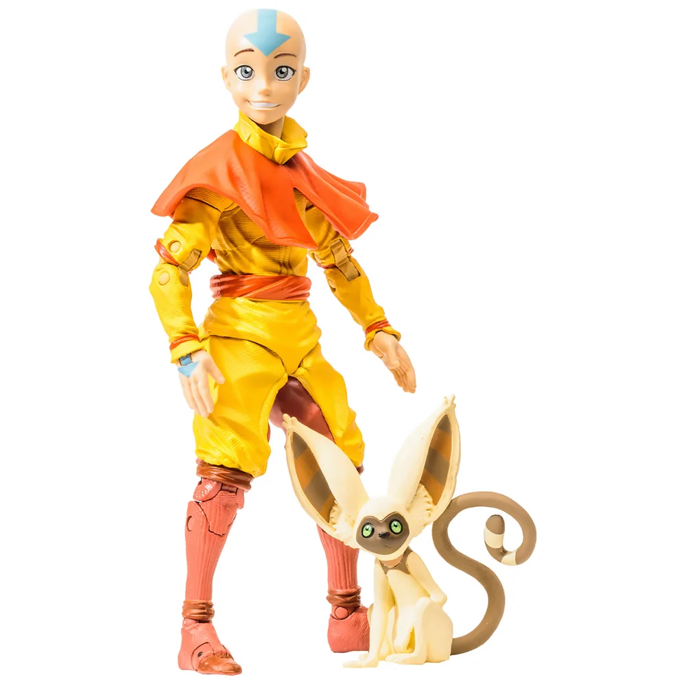 McFarlane Avatar: The Last Airbender 7" Action Figure - Aang & Momo Bild 1