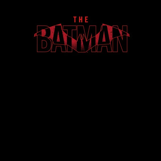 The Batman Logo Men's T-Shirt - Black