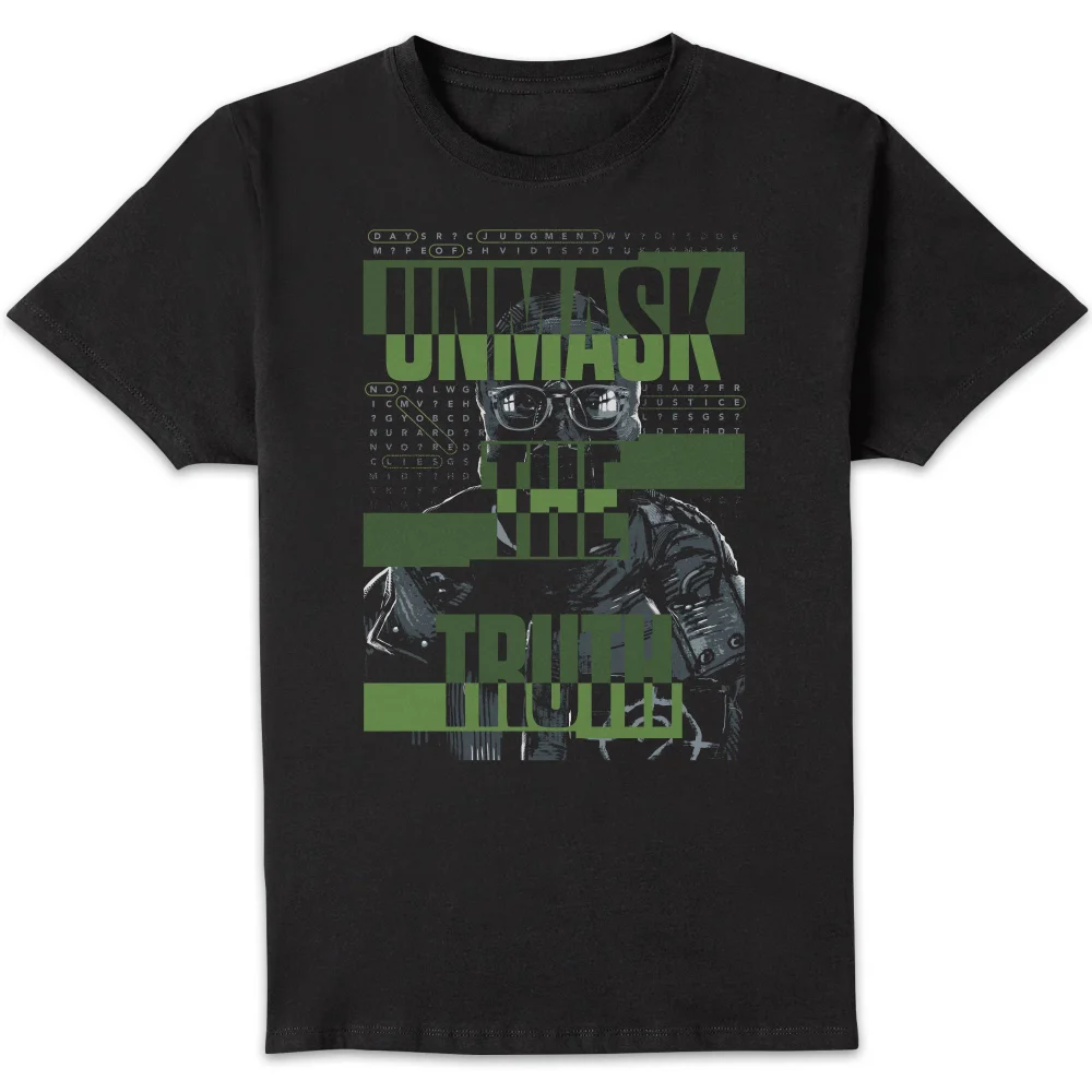 The Batman Unmask The Truth Men's T-Shirt - Black - S Bild 1